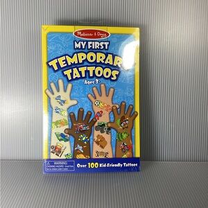 Melissa & Doug My First Temporary Tats (Ages 3+) (Blue)